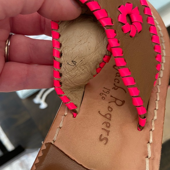 EUC jack rogers sandals size 5 - Picture 2 of 3